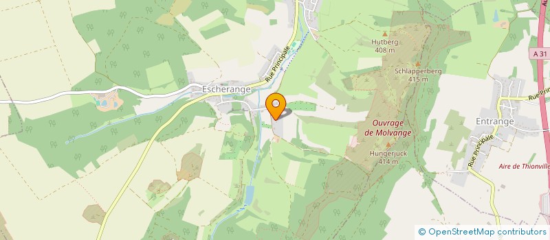 localisation de l'entreprise MONSIEUR PIERRE-ALAIN MERZ  ESCHERANGE