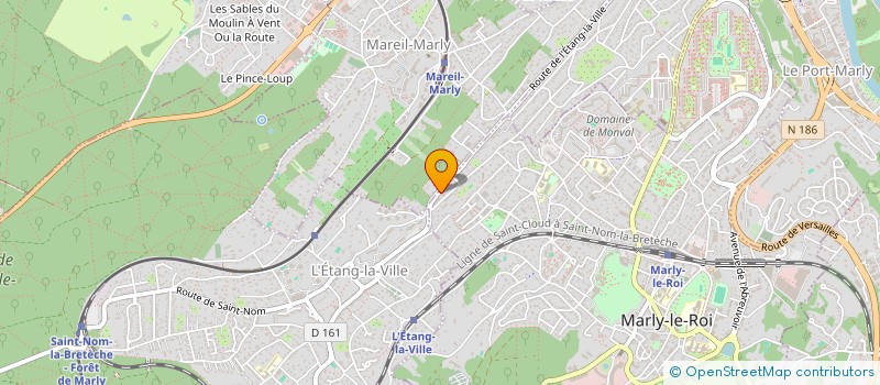 localisation de l'entreprise MONSIEUR PIERRE-ALAIN N DRI  MARLY-LE-ROI