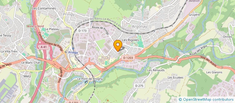 localisation de l'entreprise MONSIEUR PIERRE-ALAIN NICOLAS  ARGONAY