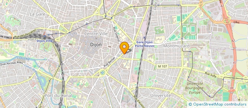 localisation de l'entreprise MONSIEUR PIERRE-ALAIN SCHWEITZER  DIJON