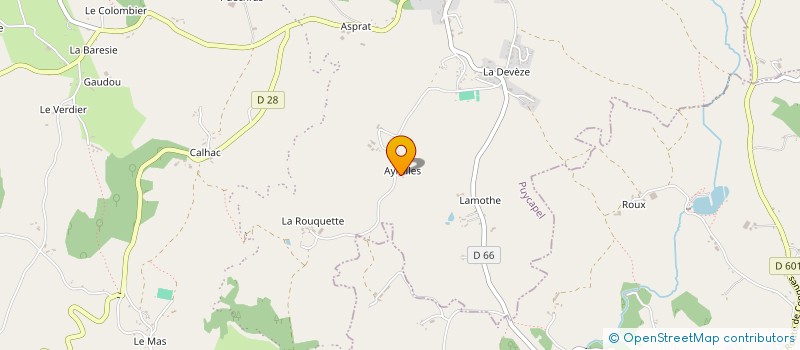 localisation de l'entreprise MONSIEUR PIERRE-ALBAN BRESSON à PUYCAPEL