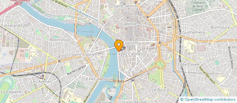 localisation de l'entreprise MONSIEUR PIERRE ALBENQUE à TOULOUSE