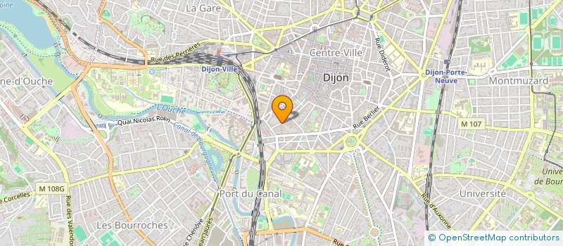localisation de l'entreprise MONSIEUR PIERRE ALBERT à DIJON