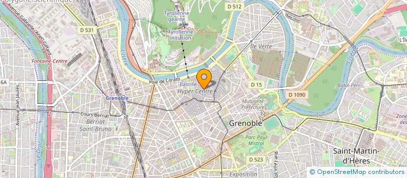 localisation de l'entreprise MONSIEUR PIERRE ALBERT à GRENOBLE