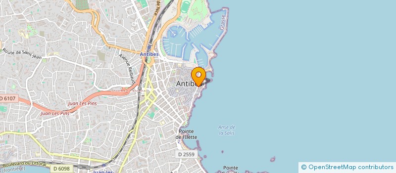 localisation de l'entreprise MONSIEUR PIERRE ALBERT à ANTIBES