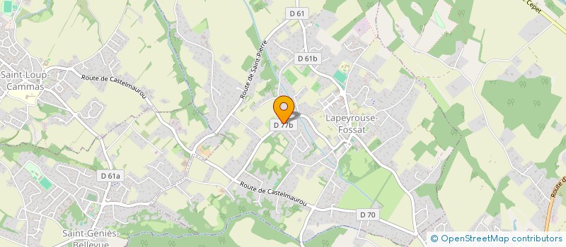 localisation de l'entreprise MONSIEUR PIERRE ALBORA  LAPEYROUSE-FOSSAT