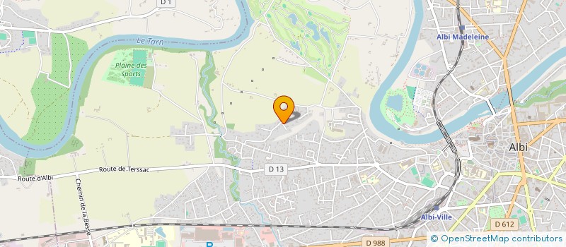 localisation de l'entreprise MONSIEUR PIERRE ALBOUZE à ALBI