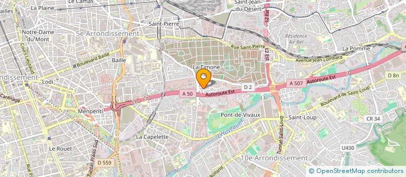 localisation de l'entreprise MONSIEUR PIERRE ALBRAND à MARSEILLE