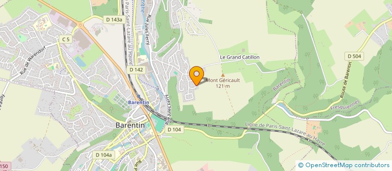 localisation de l'entreprise MONSIEUR PIERRE ALDRIC MALLEGOL  BARENTIN