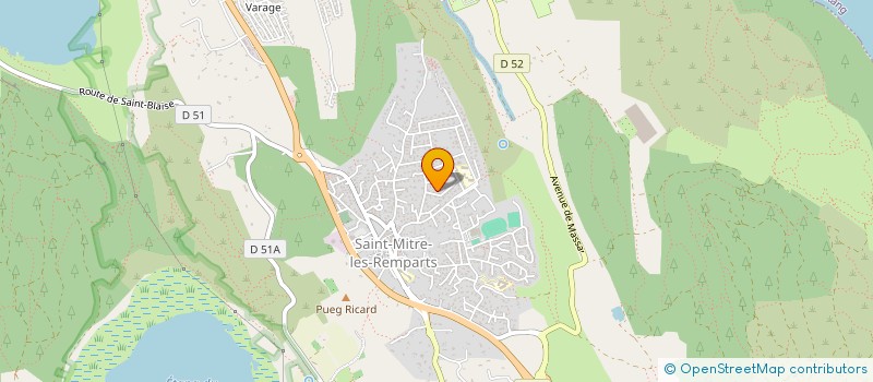 localisation de l'entreprise MONSIEUR PIERRE ALEJANDRO  SAINT-MITRE-LES-REMPARTS