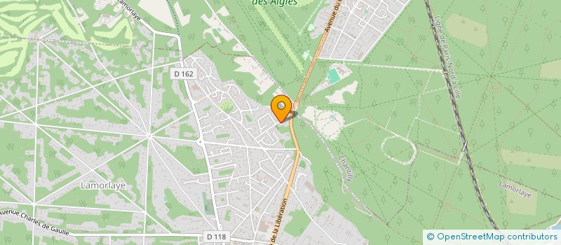 localisation de l'entreprise MONSIEUR PIERRE-ALEXANDRE BAUGEY  LAMORLAYE