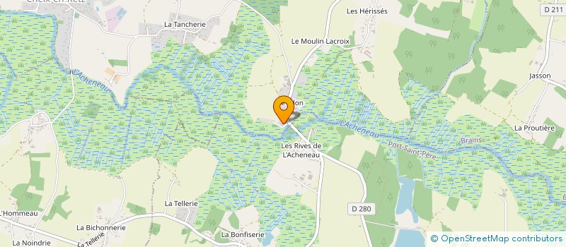 localisation de l'entreprise MONSIEUR PIERRE-ALEXANDRE BODET  CHEIX-EN-RETZ