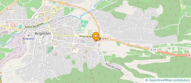 localisation de l'entreprise MONSIEUR PIERRE-ALEXANDRE CAHIER à BRIGNOLES