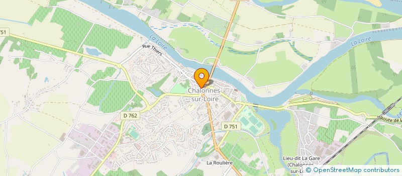 localisation de l'entreprise MONSIEUR PIERRE-ALEXANDRE CESBRON  CHALONNES-SUR-LOIRE