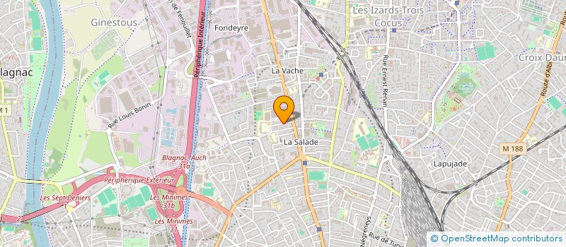 localisation de l'entreprise MONSIEUR PIERRE-ALEXANDRE DELALANDE  TOULOUSE