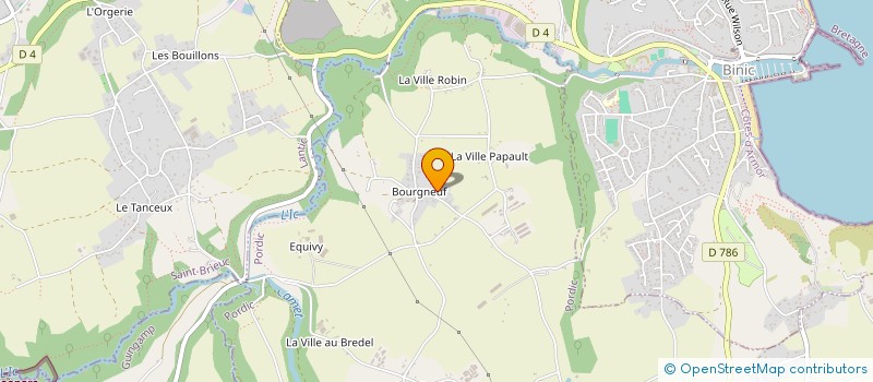 localisation de l'entreprise MONSIEUR PIERRE-ALEXANDRE DENTZER  PORDIC