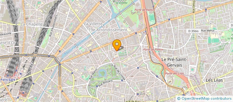 localisation de l'entreprise MONSIEUR PIERRE-ALEXANDRE DUPONT  PARIS