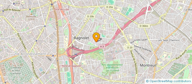 localisation de l'entreprise MONSIEUR PIERRE-ALEXANDRE FERRAND  PARIS