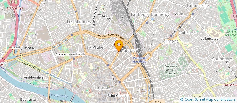 localisation de l'entreprise MONSIEUR PIERRE-ALEXANDRE FOUCHARD à TOULOUSE