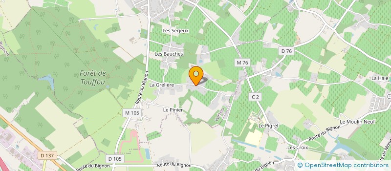 localisation de l'entreprise MONSIEUR PIERRE ALEXANDRE GERARD à VERTOU