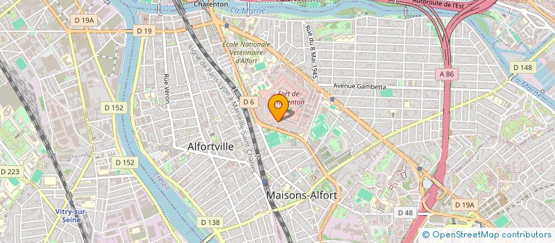 localisation de l'entreprise MONSIEUR PIERRE-ALEXANDRE GOSEE à MAISONS-ALFORT