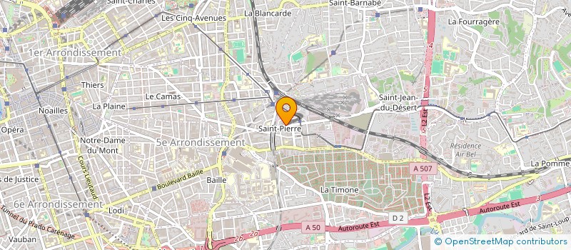 localisation de l'entreprise MONSIEUR PIERRE-ALEXANDRE HABIB BEN MOHAMED à MARSEILLE