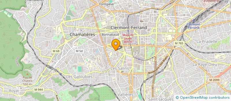 localisation de l'entreprise MONSIEUR PIERRE ALEXANDRE HABOUZIT  CLERMONT-FERRAND