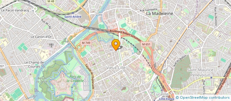 localisation de l'entreprise MONSIEUR PIERRE-ALEXANDRE HAZARD à LILLE