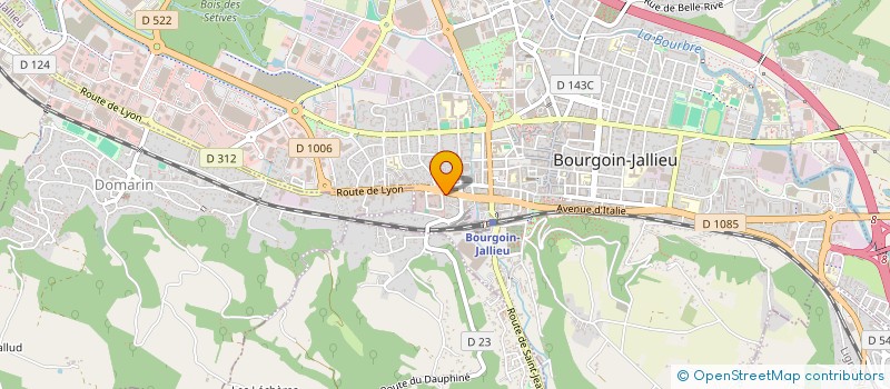 localisation de l'entreprise MONSIEUR PIERRE-ALEXANDRE LATRE à BOURGOIN-JALLIEU