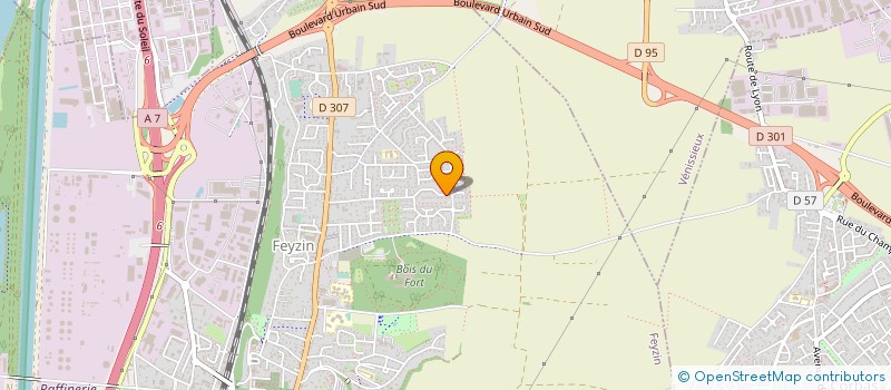 localisation de l'entreprise MONSIEUR PIERRE-ALEXANDRE LECOMTE  FEYZIN