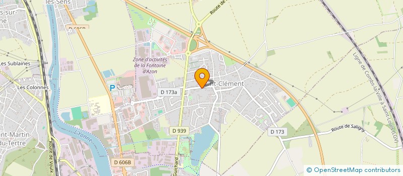 localisation de l'entreprise MONSIEUR PIERRE-ALEXANDRE LEPERCHE  SAINT-CLEMENT