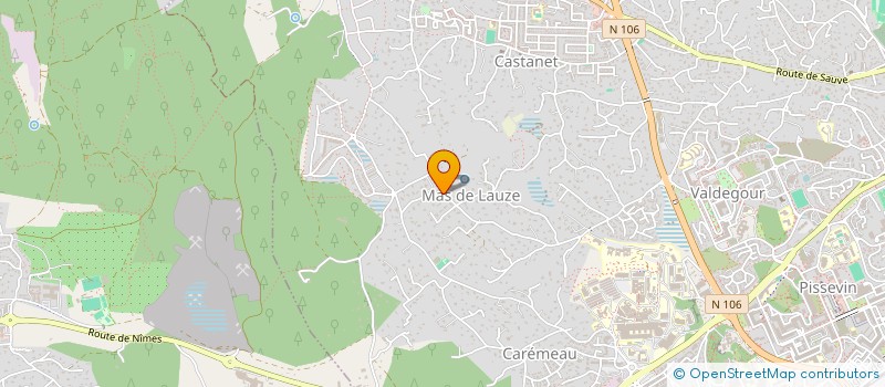 localisation de l'entreprise MONSIEUR PIERRE-ALEXANDRE LOUVEL  NIMES