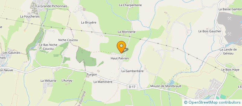 localisation de l'entreprise MONSIEUR PIERRE-ALEXANDRE MARTEL  LA CHAPELLE-FLEURIGNE