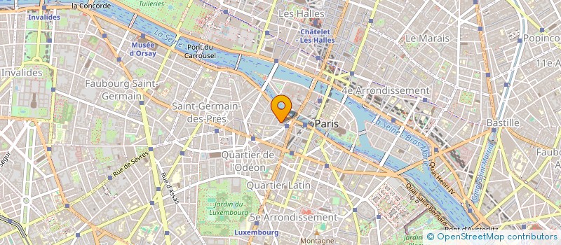 localisation de l'entreprise MONSIEUR PIERRE-ALEXANDRE MARTIN  PARIS