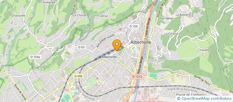 localisation de l'entreprise MONSIEUR PIERRE-ALEXANDRE MILLET  SAINTE-HELENE-SUR-ISERE