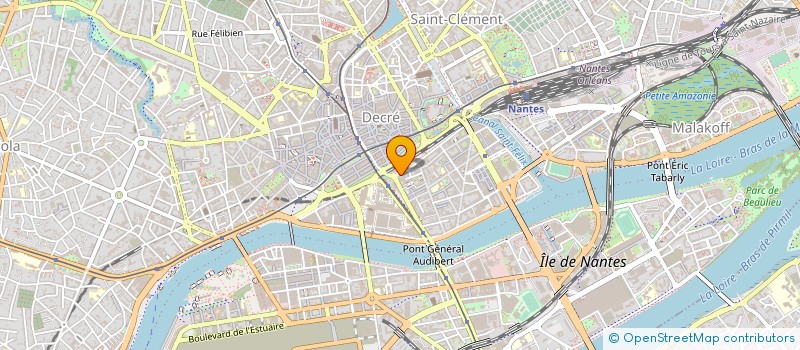 localisation de l'entreprise MONSIEUR PIERRE ALEXANDRE REGNAULT  NANTES