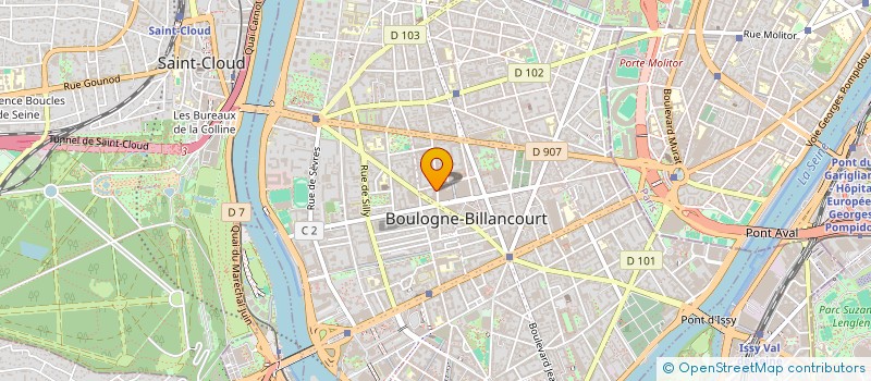 localisation de l'entreprise MONSIEUR PIERRE-ALEXANDRE RICHIT à BOULOGNE-BILLANCOURT
