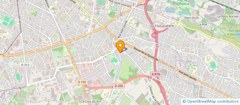 localisation de l'entreprise MONSIEUR PIERRE-ALEXANDRE RIVALAN à ANGERS