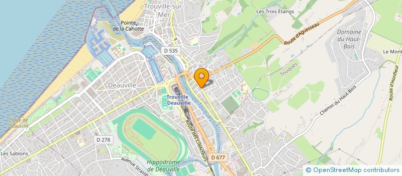 localisation de l'entreprise MONSIEUR PIERRE-ALEXANDRE SCHULLER à TROUVILLE-SUR-MER