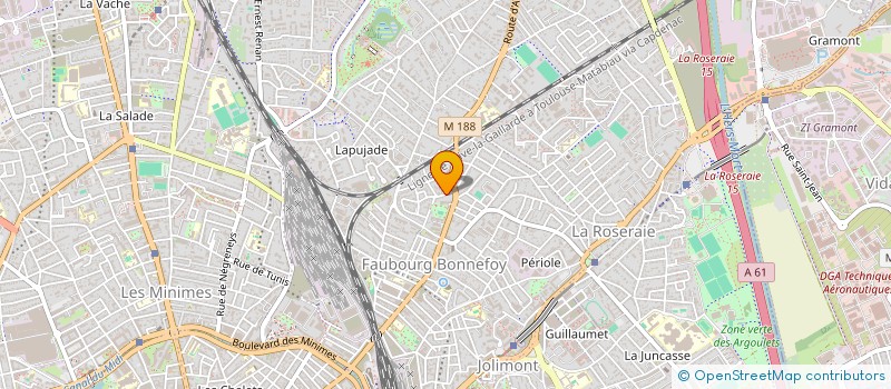 localisation de l'entreprise MONSIEUR PIERRE-ALEXANDRE SEMENENKO  TOULOUSE