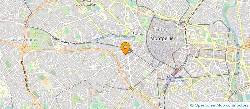 localisation de l'entreprise MONSIEUR PIERRE-ALEXANDRE TALAGRAND à MONTPELLIER