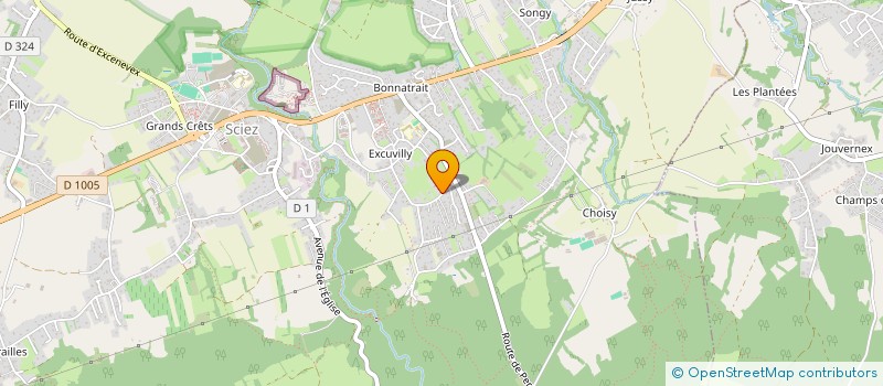 localisation de l'entreprise MONSIEUR PIERRE-ALEXANDRE VELUT  SCIEZ