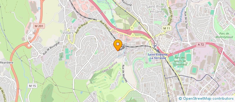 localisation de l'entreprise MONSIEUR PIERRE ALEXANDRE VIAL  VILLARS