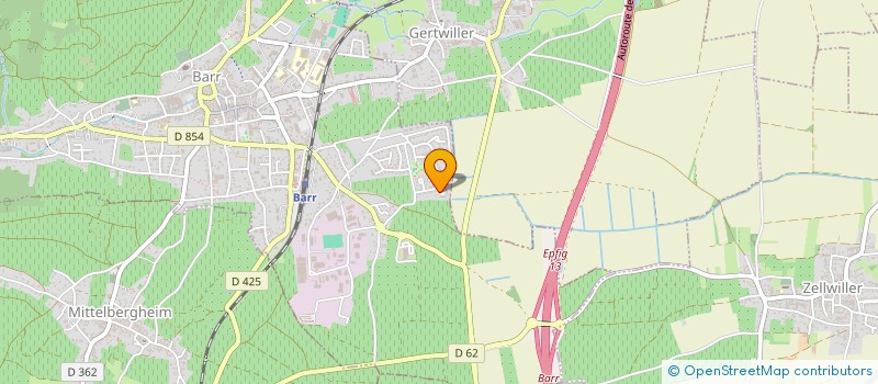 localisation de l'entreprise MONSIEUR PIERRE-ALEXANDRE WOELFFLIN  BARR