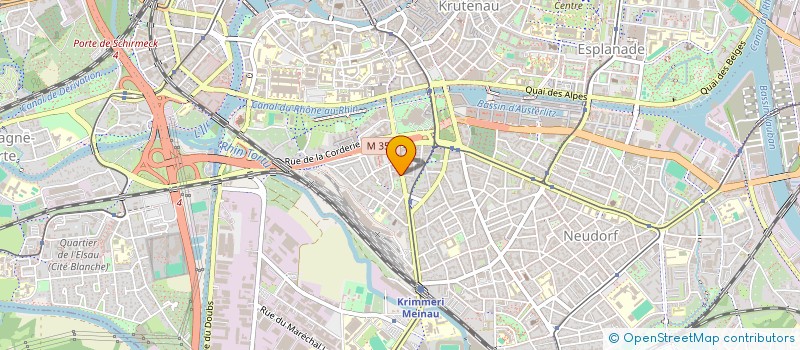 localisation de l'entreprise MONSIEUR PIERRE-ALEXIS AUTRUSSEAU  STRASBOURG