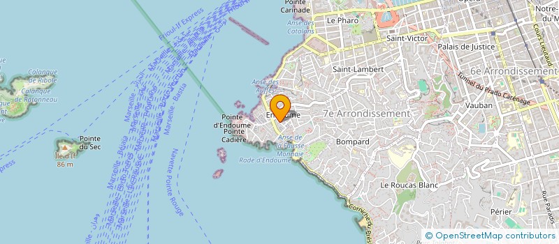 localisation de l'entreprise MONSIEUR PIERRE-ALEXIS CHAUSSON à MARSEILLE
