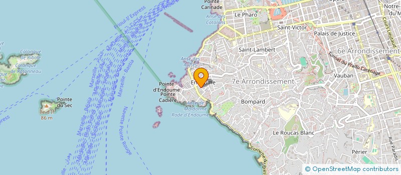localisation de l'entreprise MONSIEUR PIERRE-ALEXIS CHAUSSON à MARSEILLE