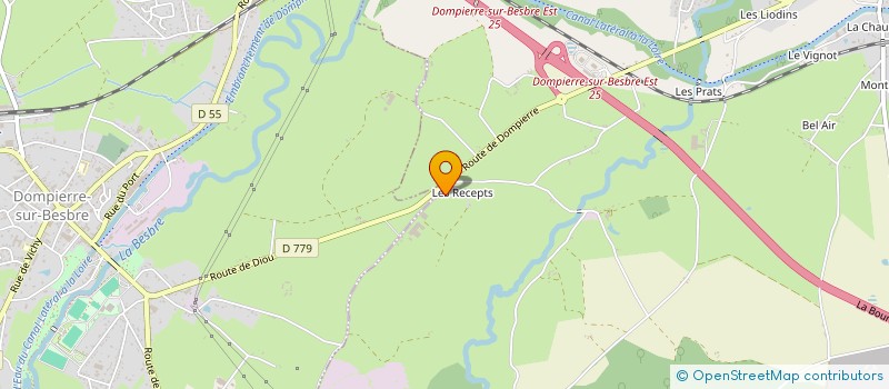 localisation de l'entreprise MONSIEUR PIERRE ALEXIS DUFOUR  DIOU