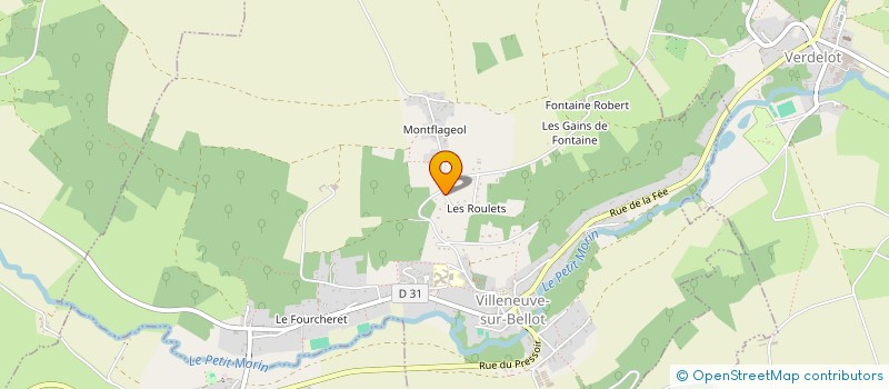 localisation de l'entreprise MONSIEUR PIERRE-ALEXIS GRIFFAUT  VILLENEUVE-SUR-BELLOT