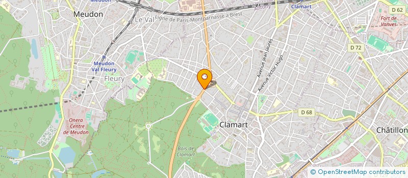 localisation de l'entreprise MONSIEUR PIERRE-ALEXIS MULIER à CLAMART